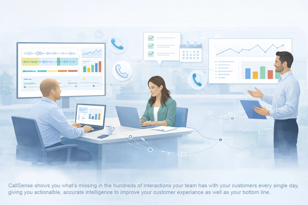 Operations team focused on process improvement