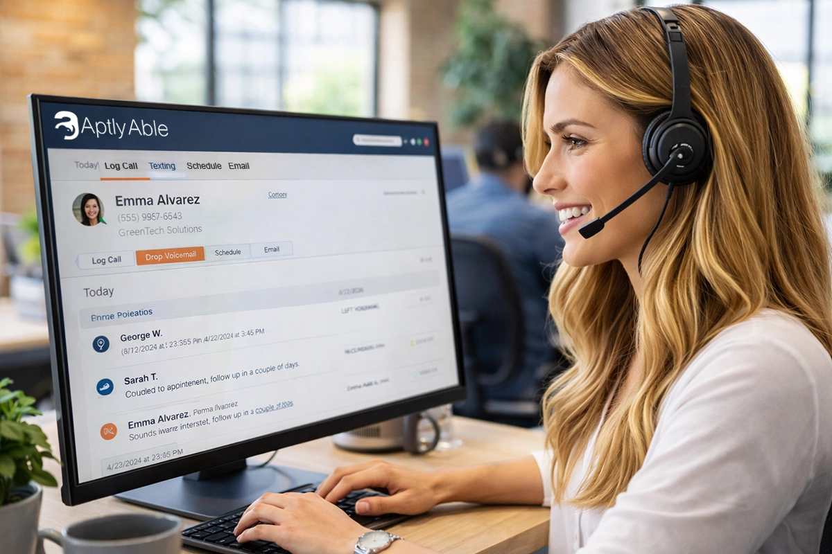 VoiceDrop follow-up outreach specialist on calls